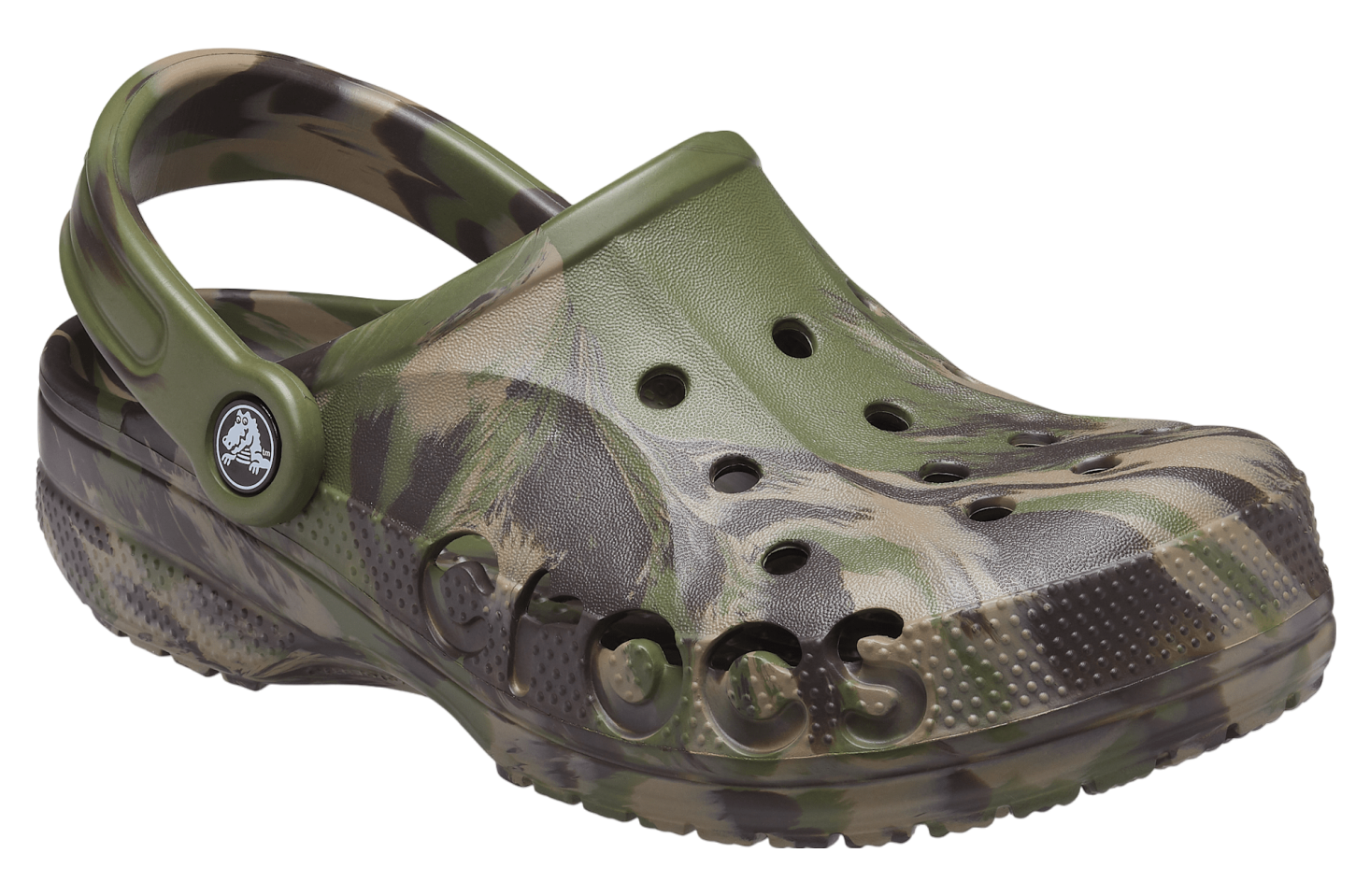 Crocs Baya Marbled Clog Army Green / Multi