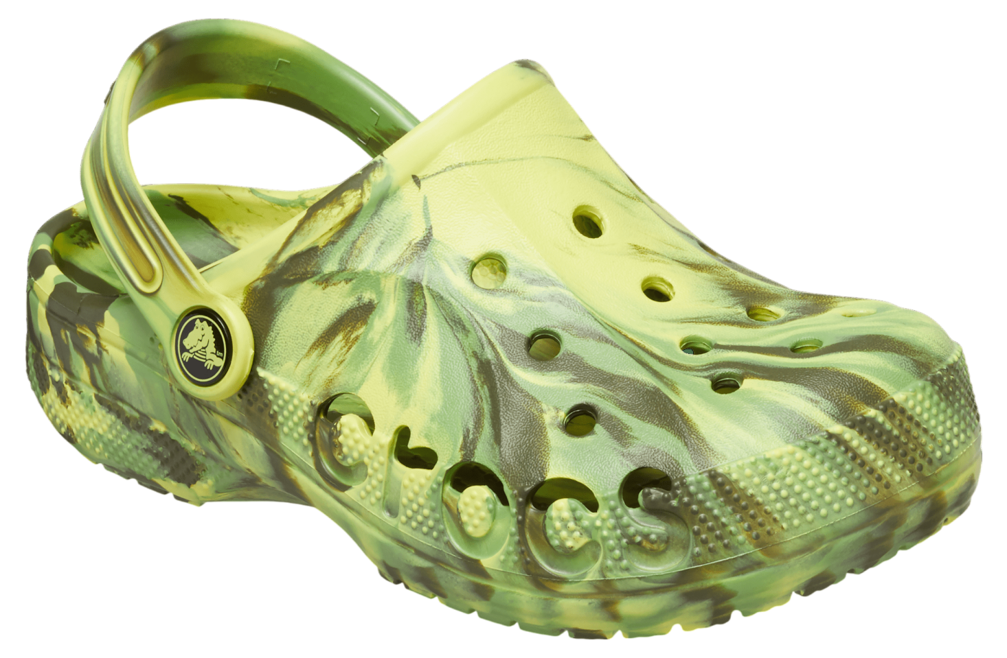 Crocs Baya Marbled Clog GS Citrus