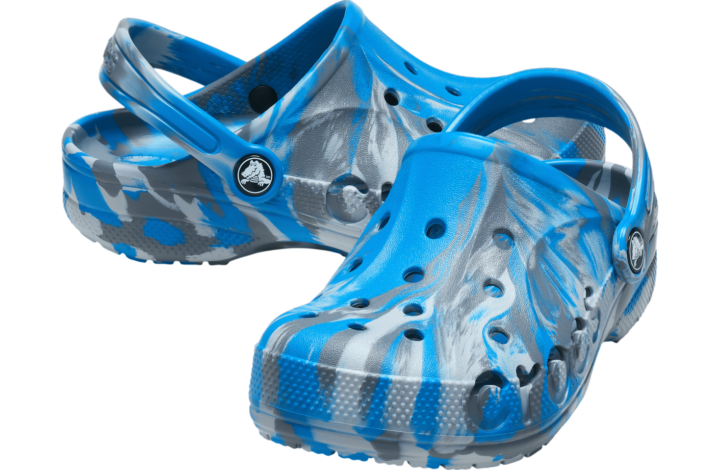 Crocs Baya Marbled Clog GS Ultramarine