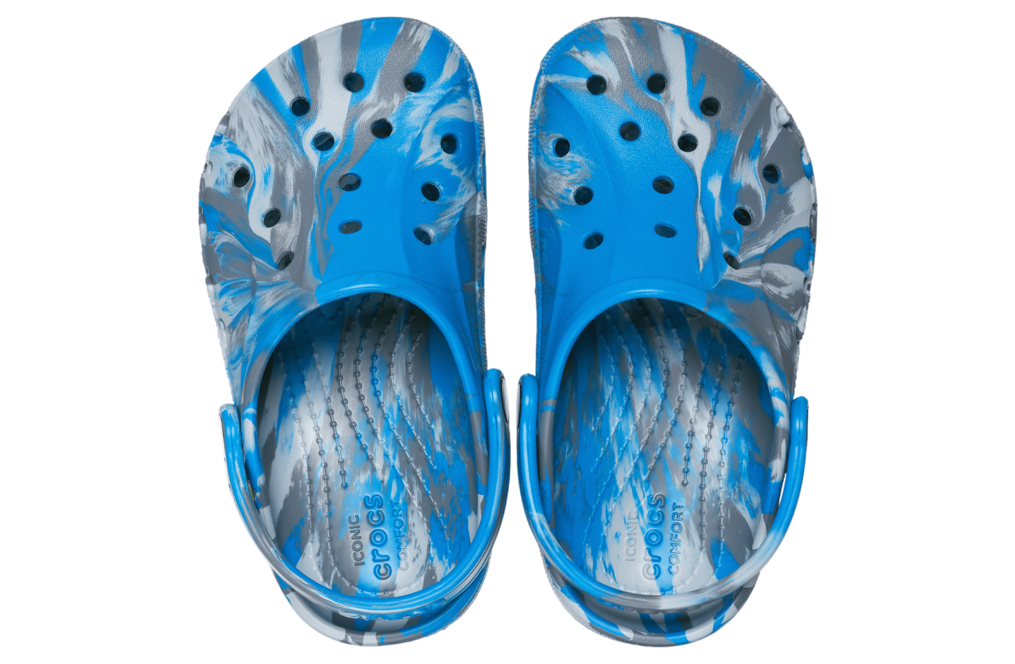 Crocs Baya Marbled Clog GS Ultramarine