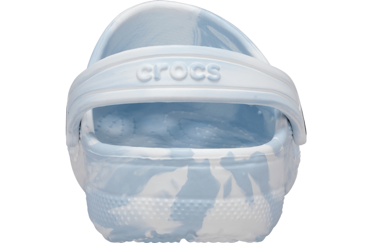 Crocs Baya Marbled Clog GS White / Light Blue