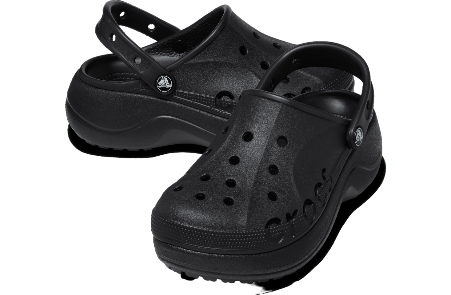 Crocs Baya Platform Clog WMNS Black