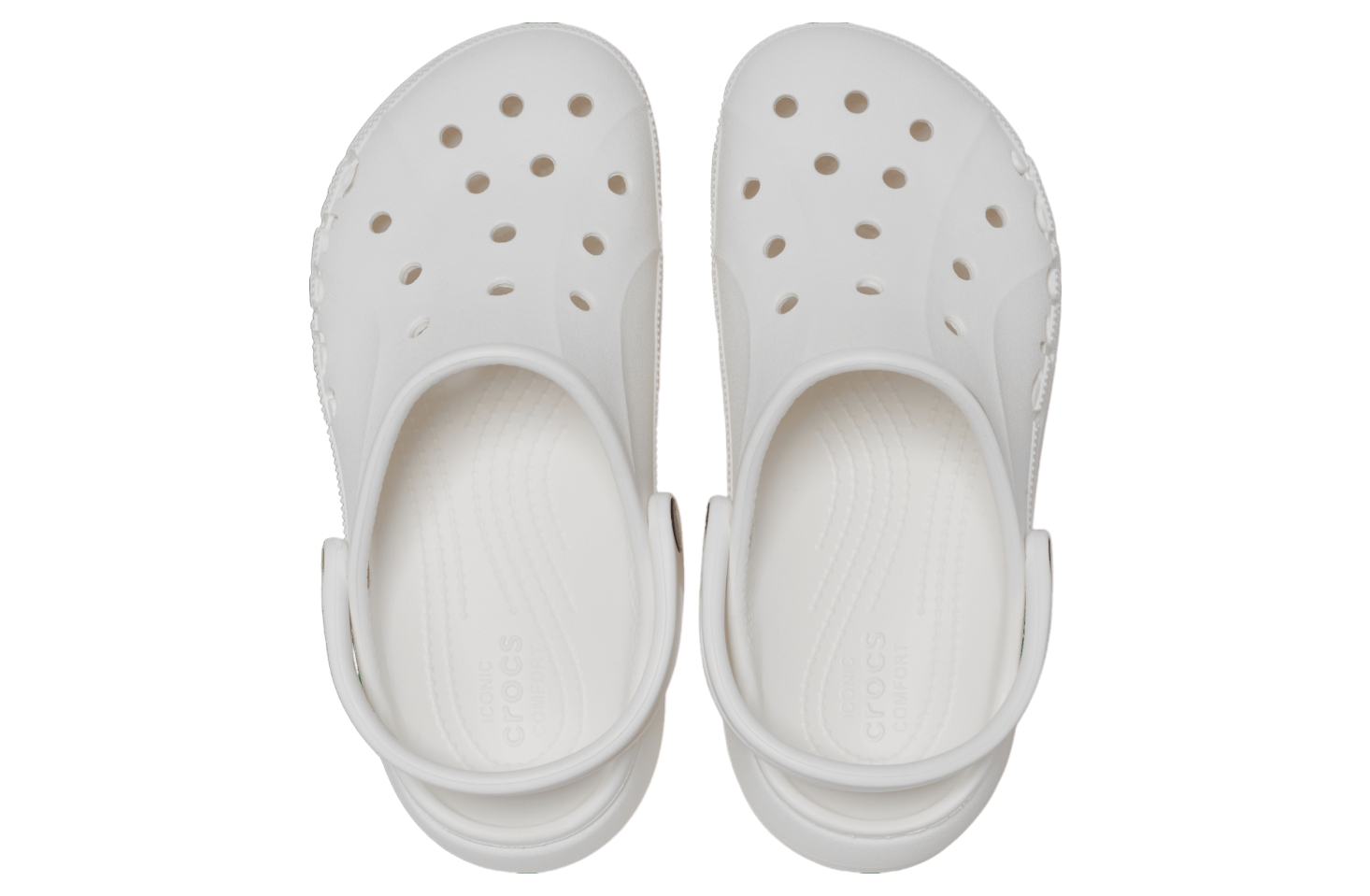 Crocs Baya Platform Clog WMNS White