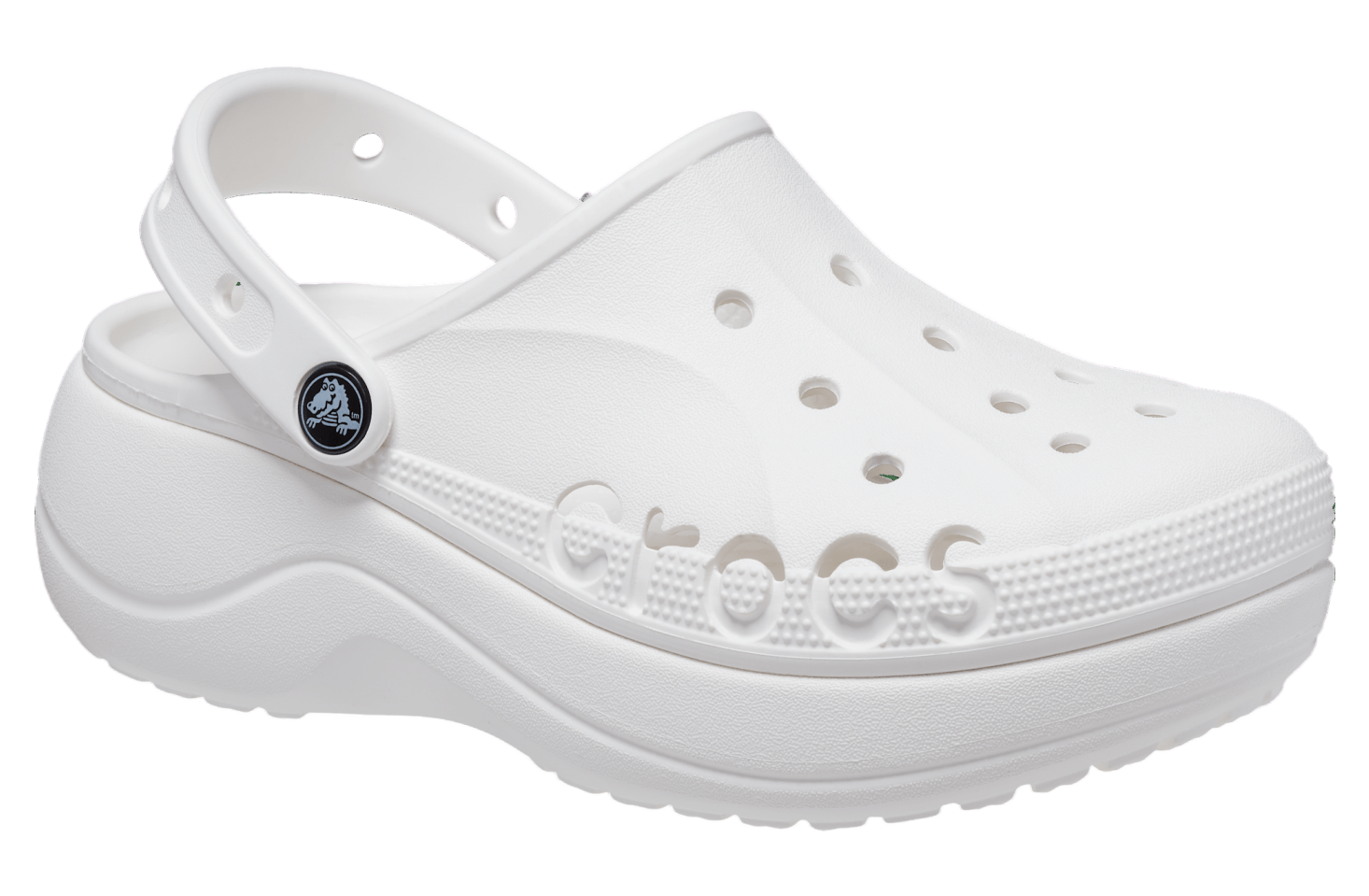 Crocs Baya Platform Clog WMNS White