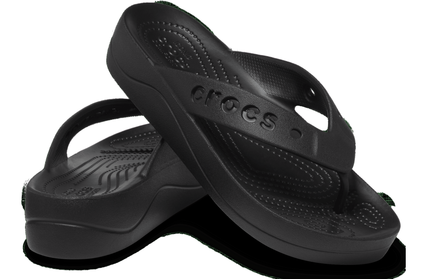 Crocs Baya Platform Flip WMNS Black