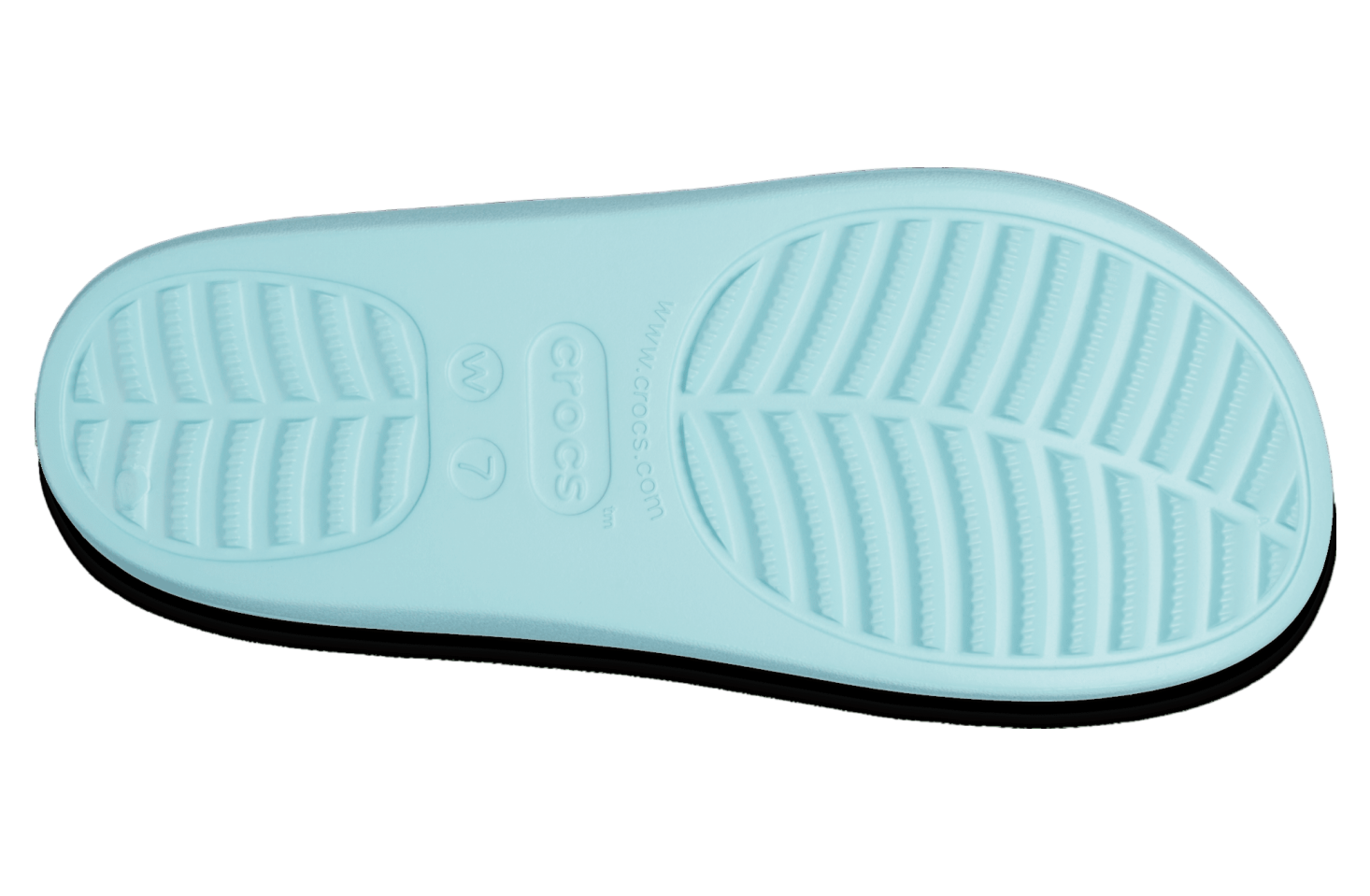 Crocs Baya Platform Sandal WMNS Pure Water