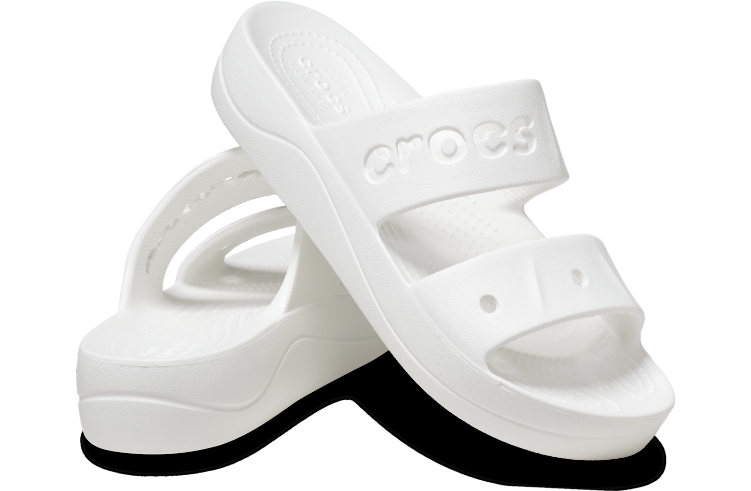 Crocs Baya Platform Sandal WMNS White