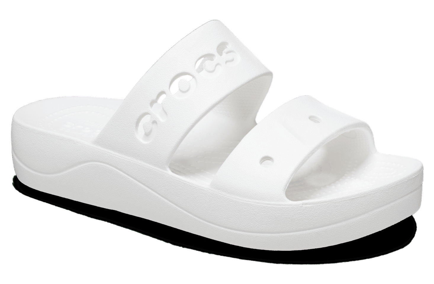 Crocs Baya Platform Sandal WMNS White