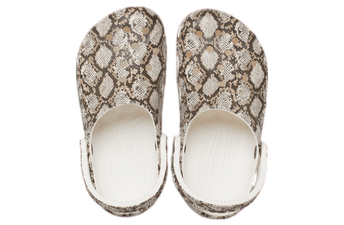 Crocs Baya Seasonal Printed Clog Oyster / Mushroom