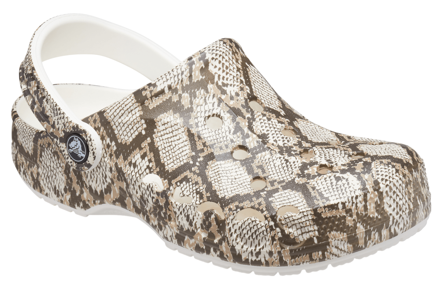 Crocs Baya Seasonal Printed Clog Oyster / Mushroom