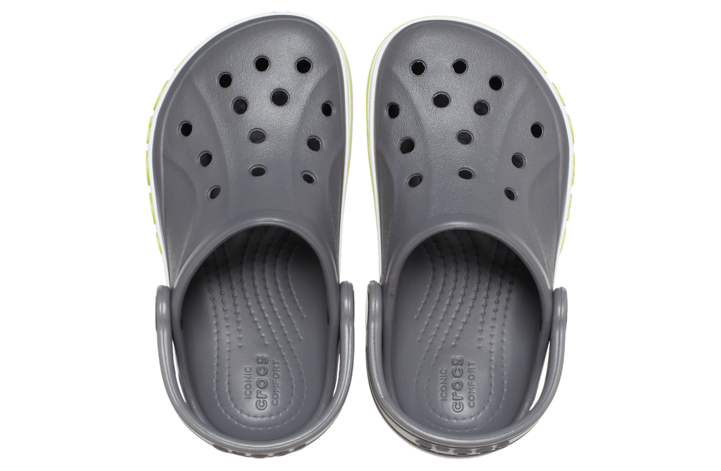 Crocs Bayaband Clog Gs Slate Grey / Lime Punch