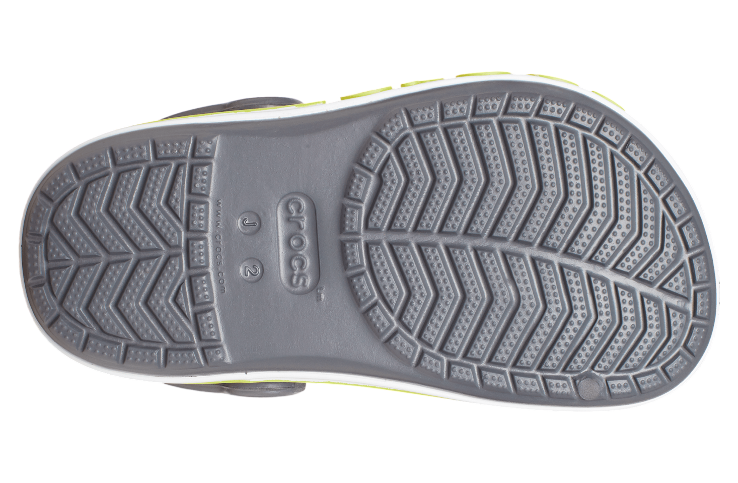 Crocs Bayaband Clog Gs Slate Grey / Lime Punch