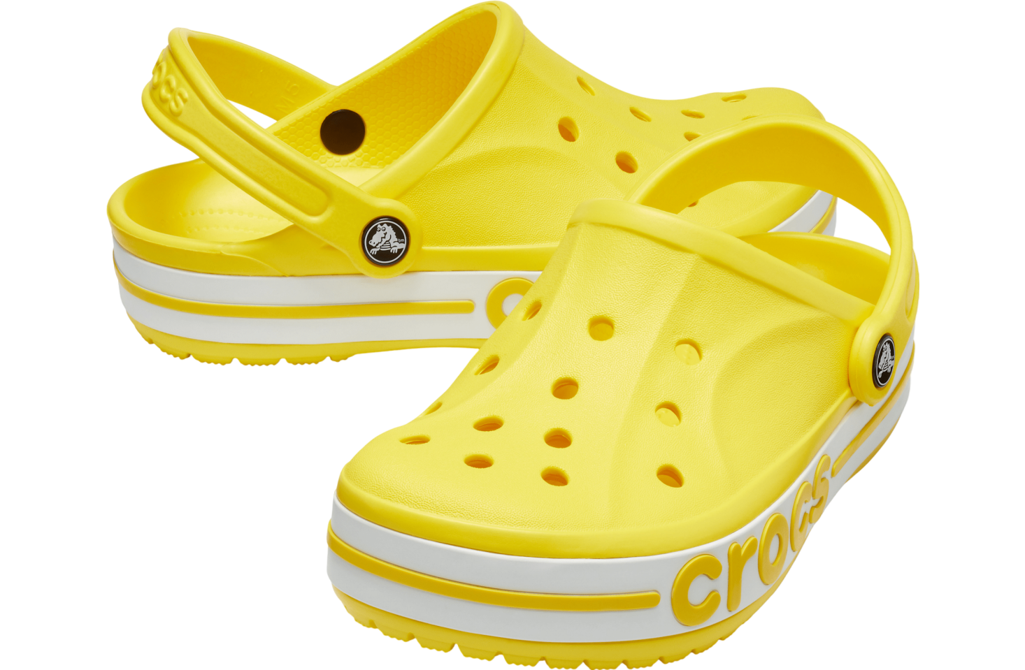 Crocs Bayaband Clog Lemon / White