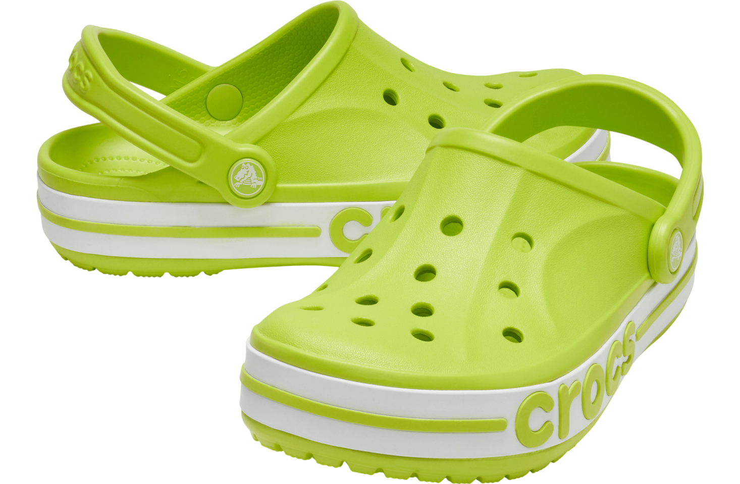 Crocs Bayaband Clog Lime Punch / White