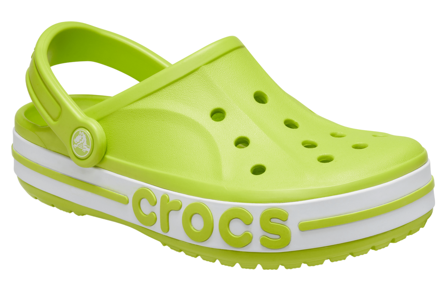 Crocs Bayaband Clog Lime Punch / White