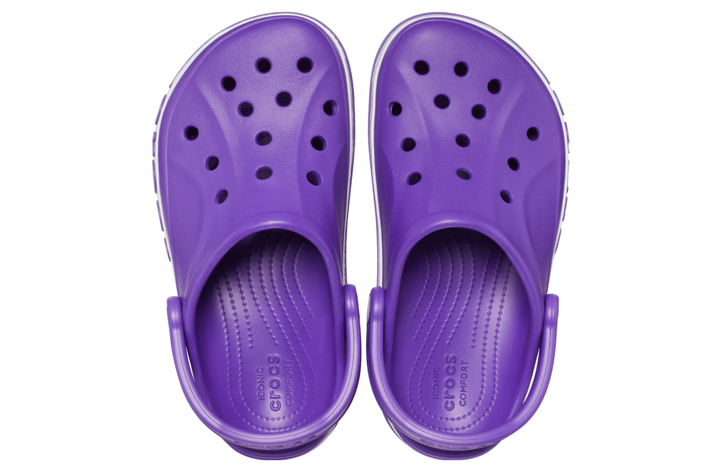 Crocs Bayaband Clog Neon Purple / White