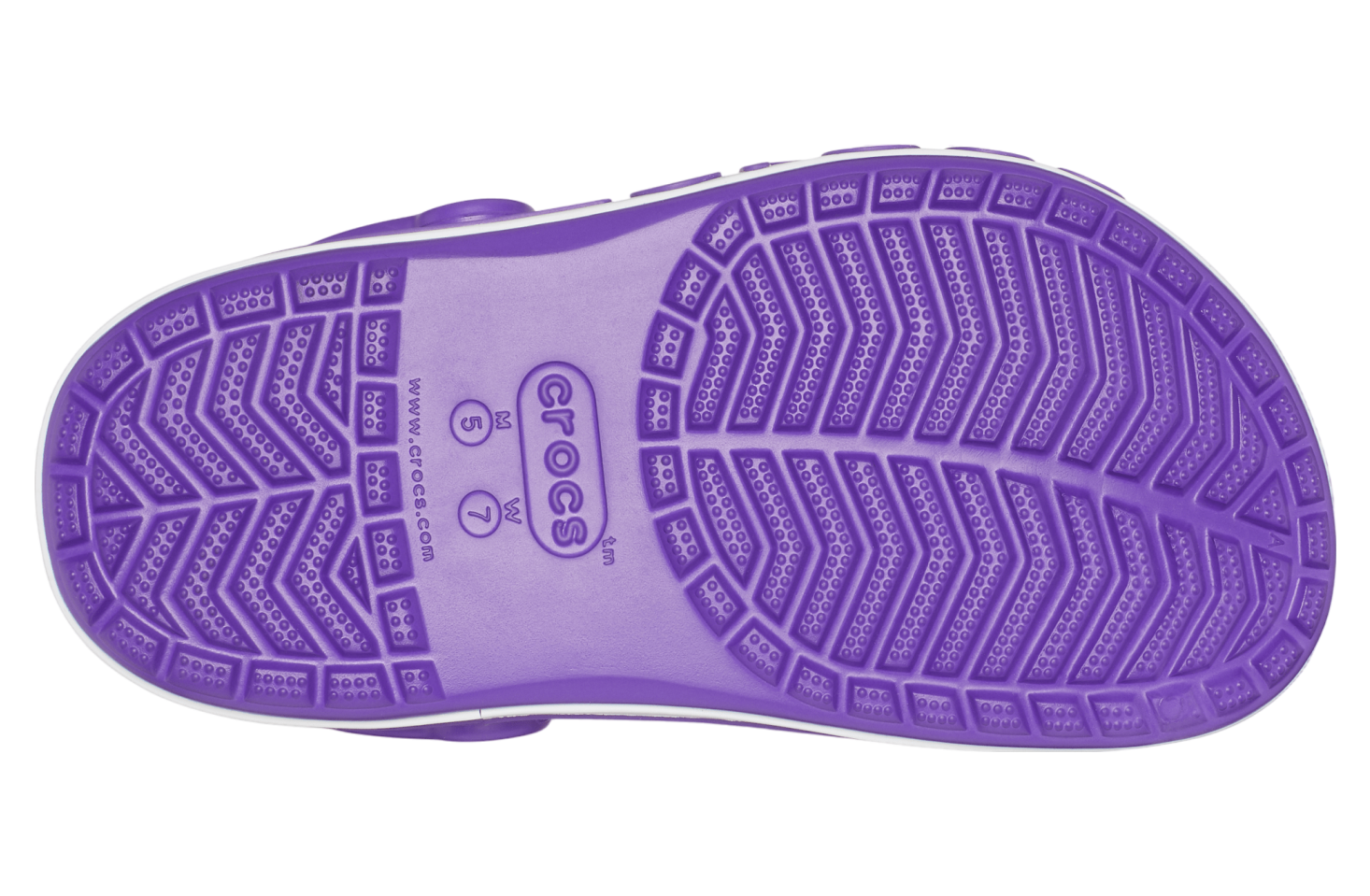 Crocs Bayaband Clog Neon Purple / White