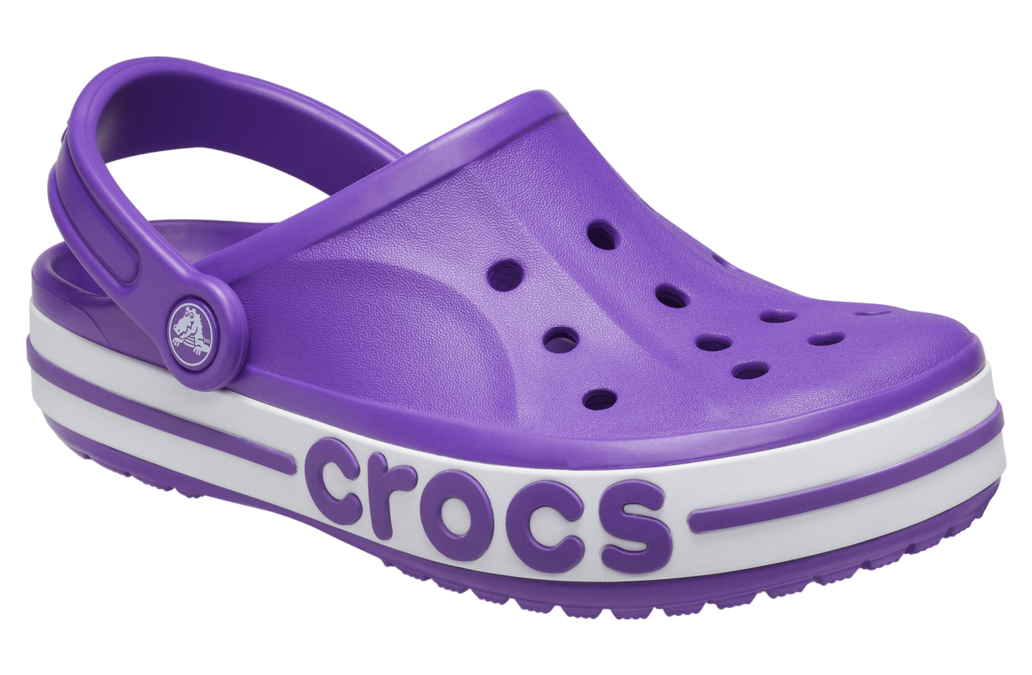 Crocs Bayaband Clog Neon Purple / White