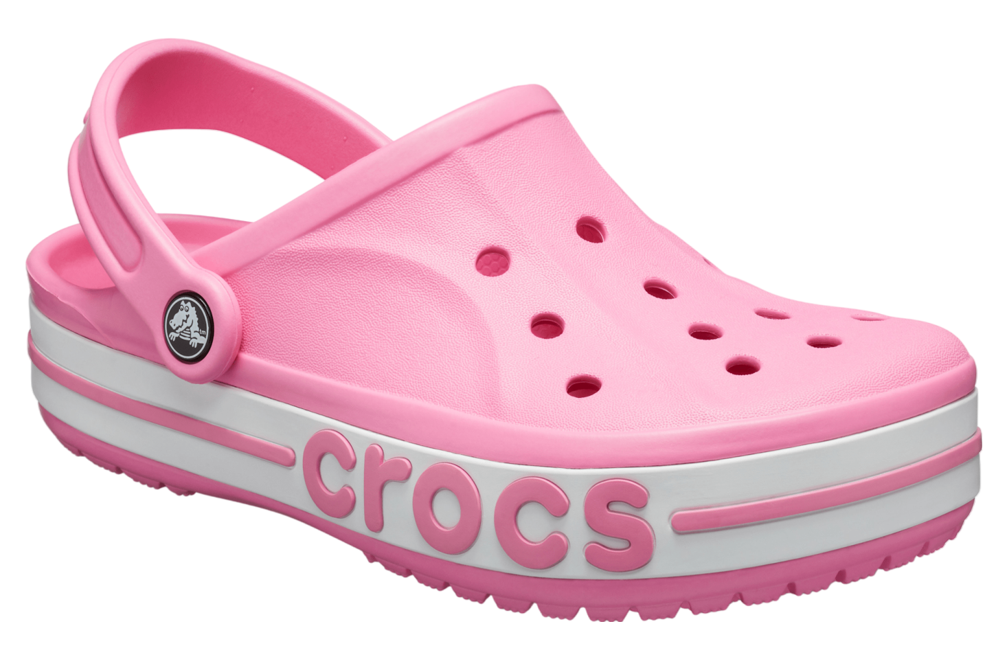 Crocs Bayaband Clog Pink Lemonade / White