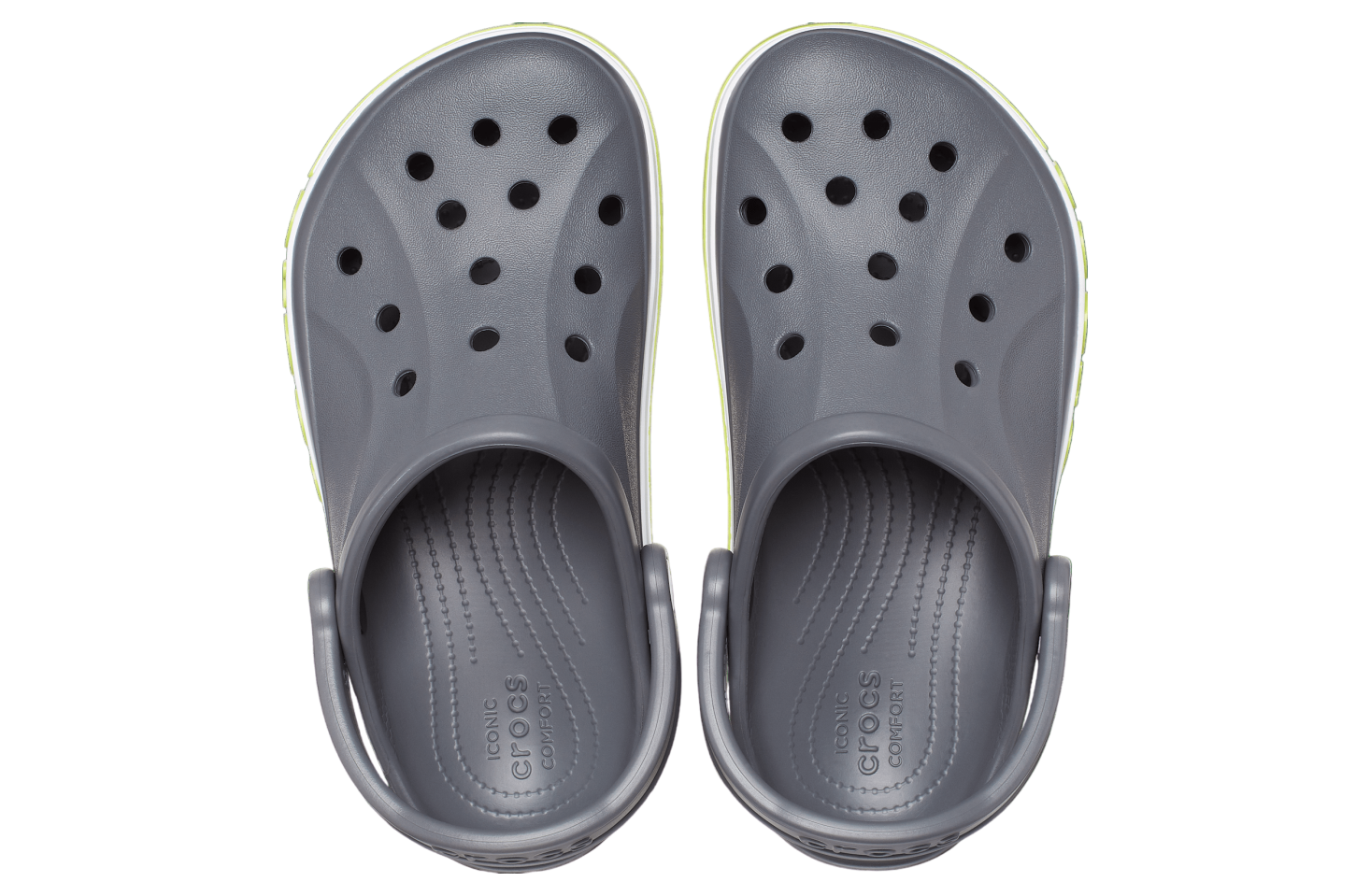 Crocs Bayaband Clog Slate Grey / Lime Punch