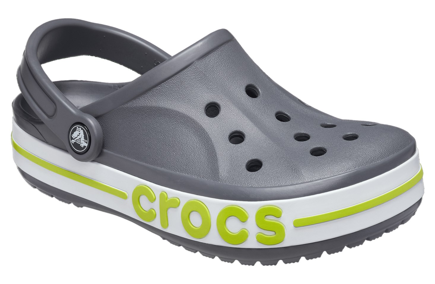 Crocs Bayaband Clog Slate Grey / Lime Punch