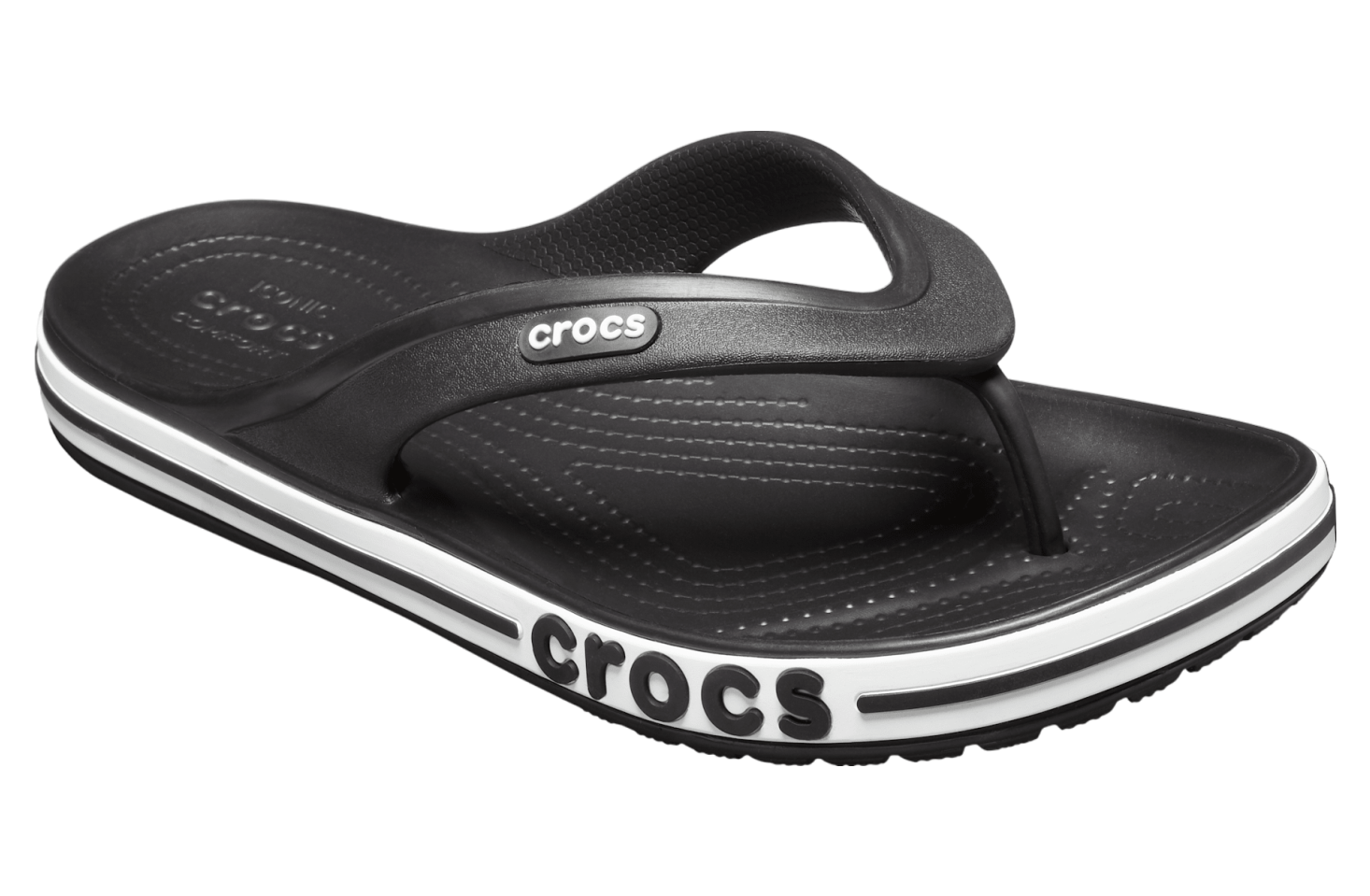 Crocs Bayaband Flip Black / White