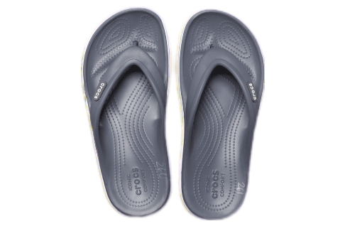 Crocs Bayaband Flip Charcoal / Volt Green