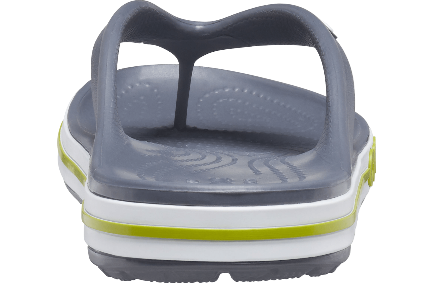 Crocs Bayaband Flip Charcoal / Volt Green