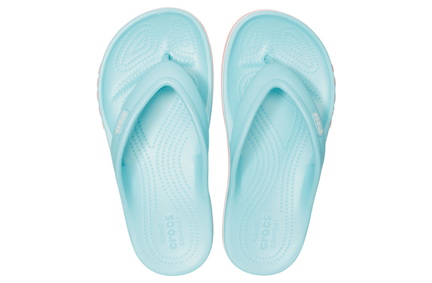 Crocs Bayaband Flip Ice Blue / Melon