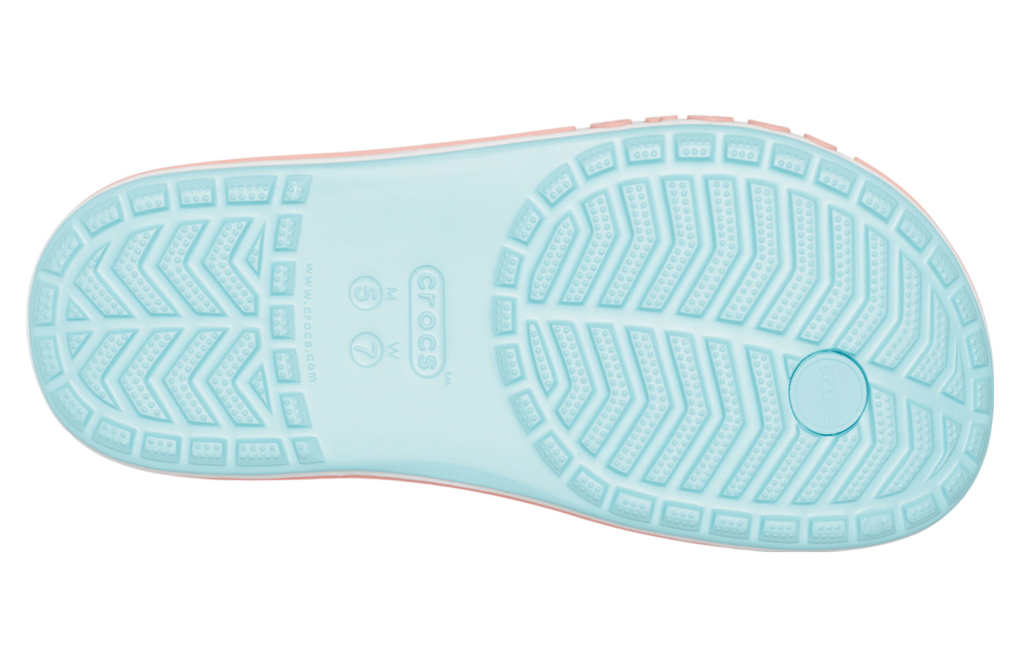 Crocs Bayaband Flip Ice Blue / Melon