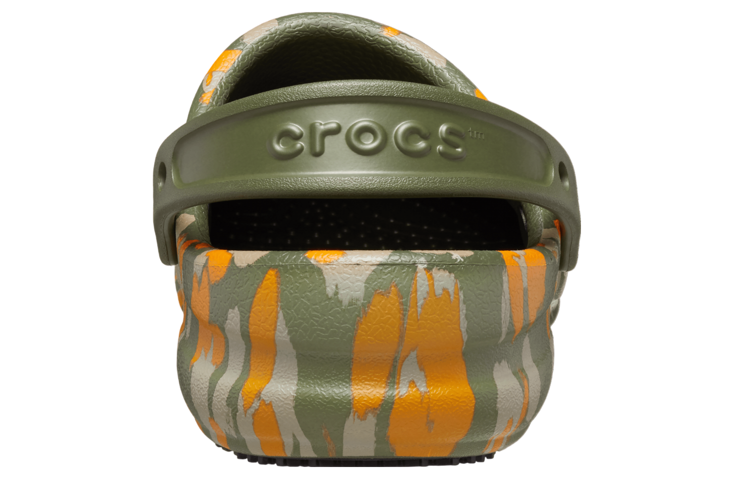 Crocs Bistro Graphic Slip Resistant Work Clog Army Green / Multi