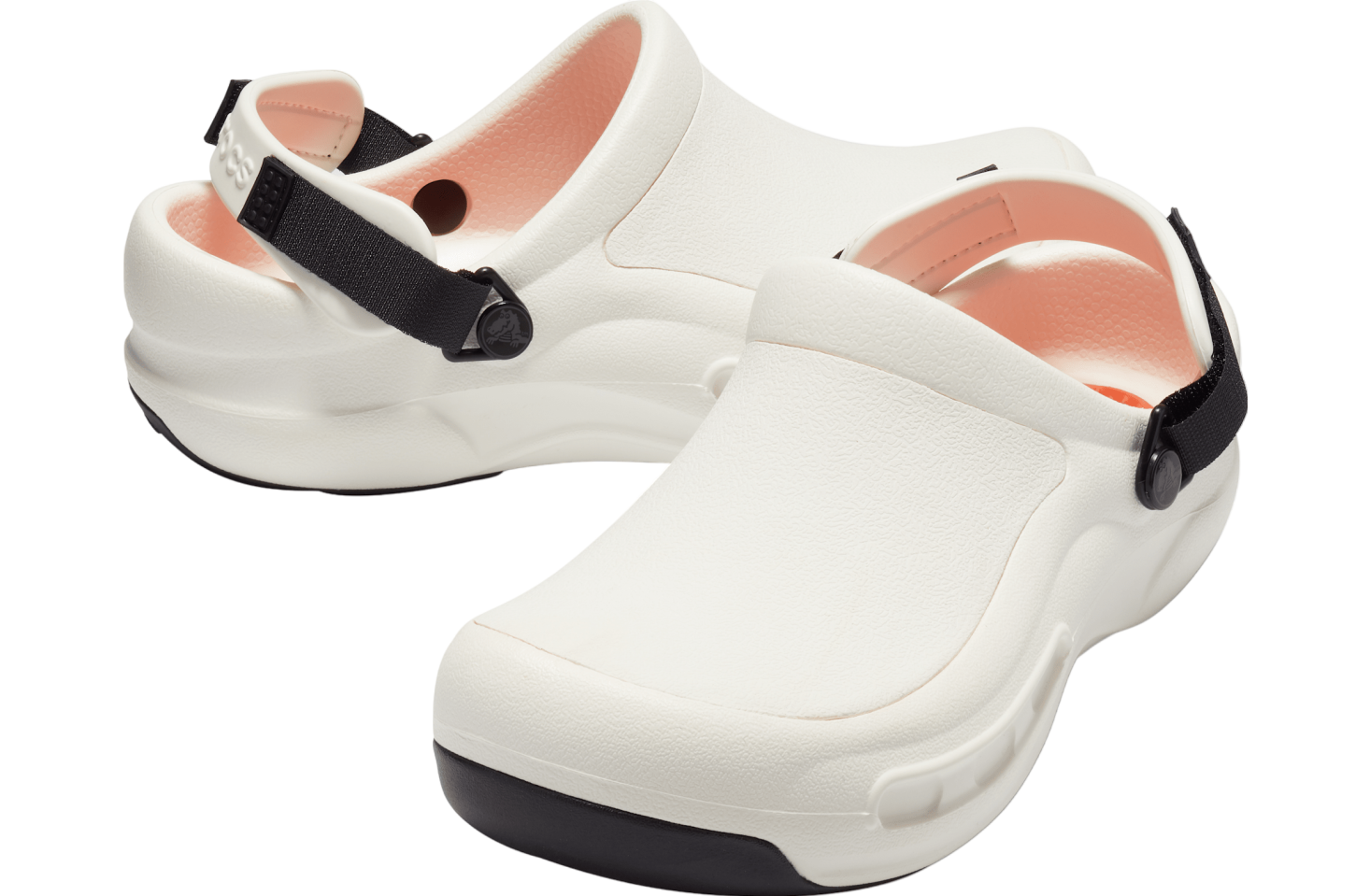 Crocs Bistro Pro Literide Slip Resistant Work Clog White