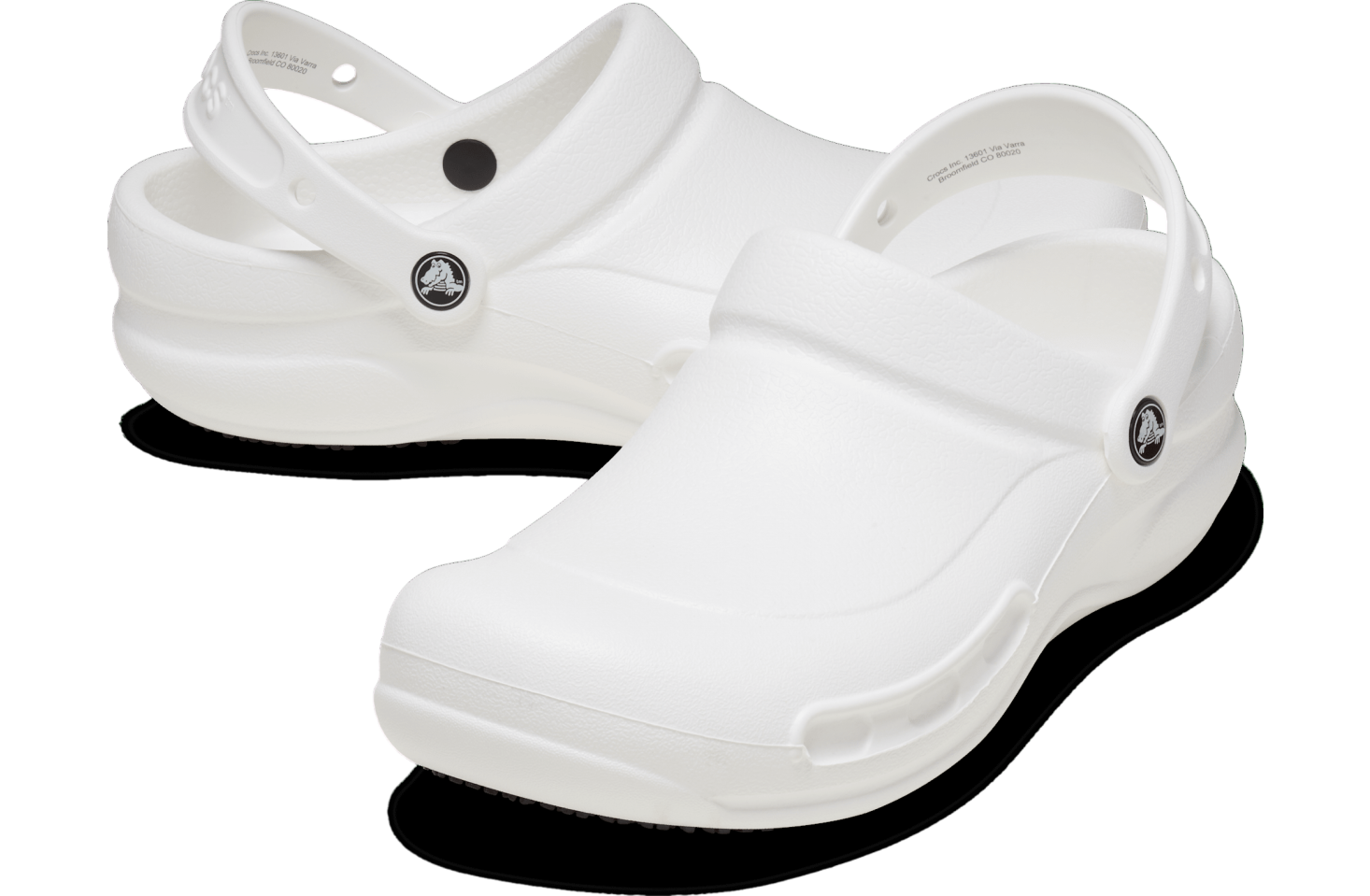 Crocs Bistro Slip Resistant Work Clog White