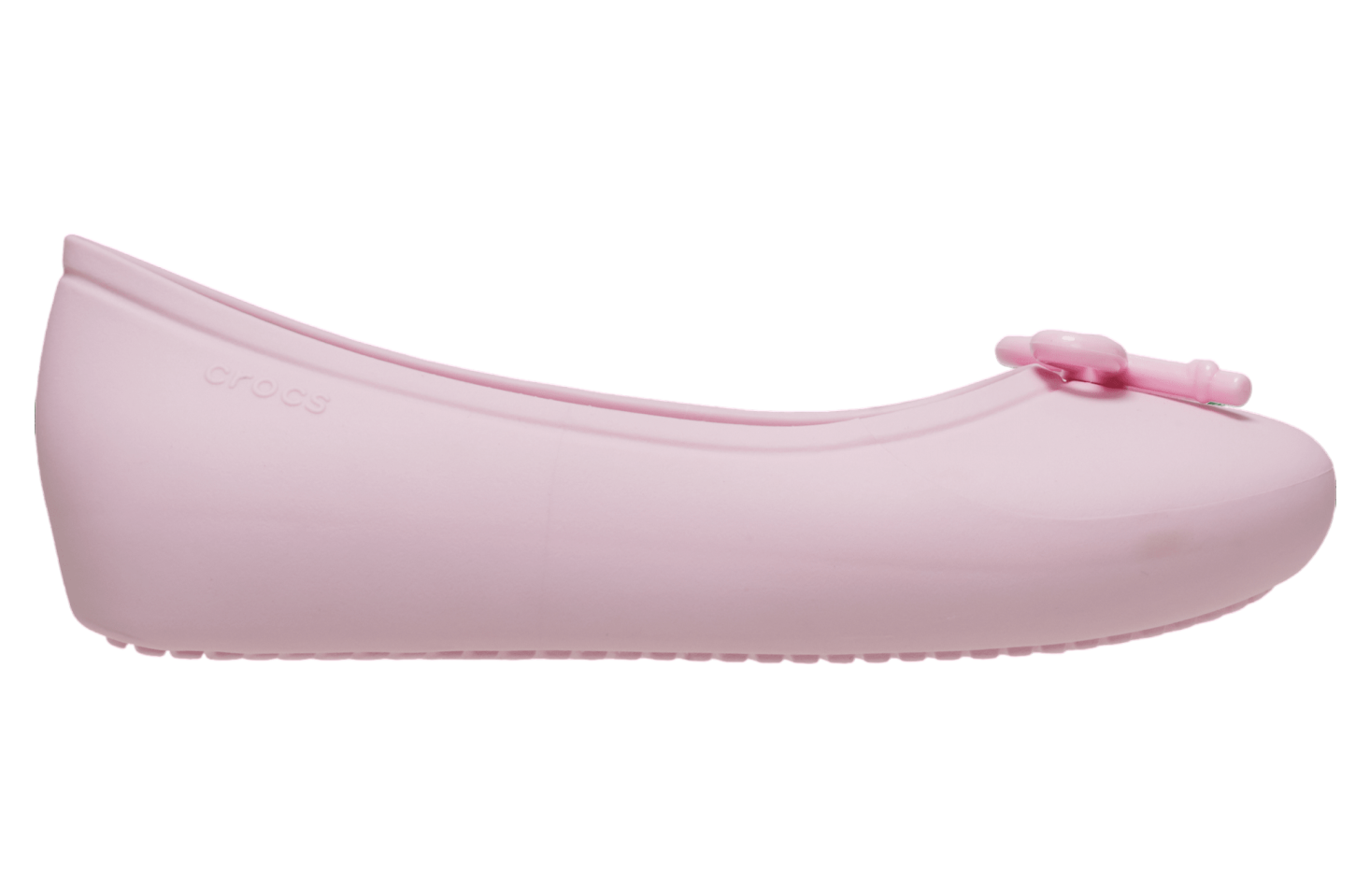 Crocs Brooklyn Bow Flat GS Ballerina Pink