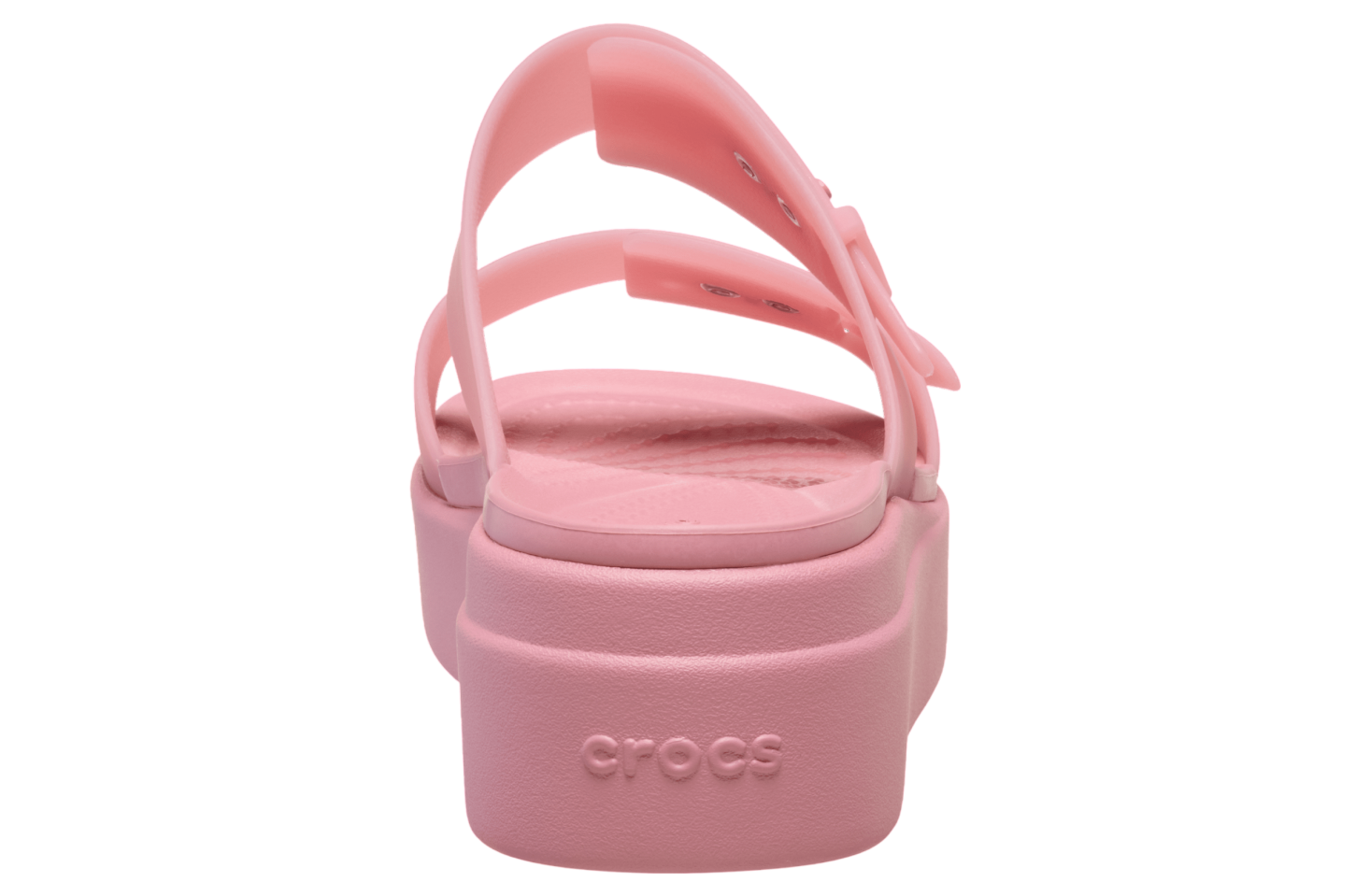 Crocs Brooklyn Buckle Frosted Low Wedge WMNS Rosette