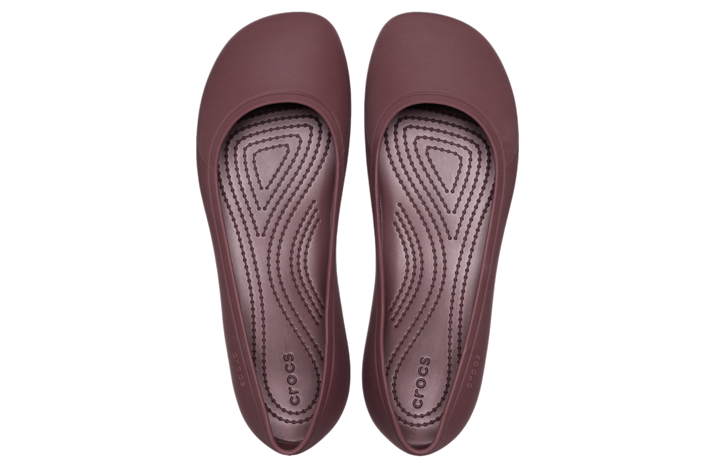 Crocs Brooklyn Flat WMNS Dark Cherry