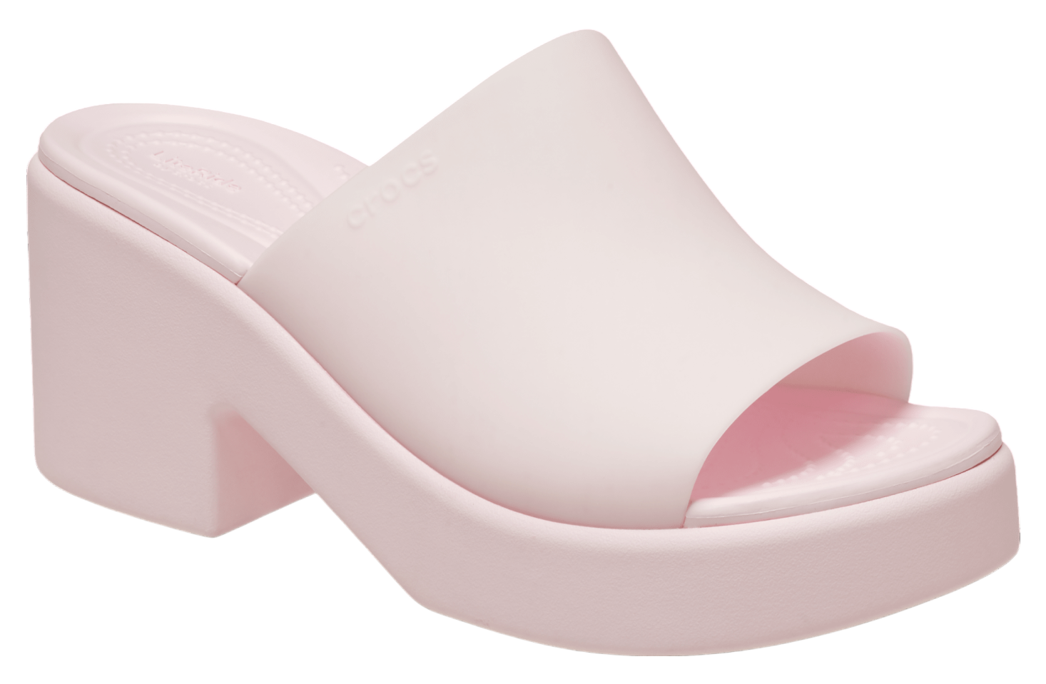 Crocs Brooklyn Frosted Slide Heel WMNS Pink Milk