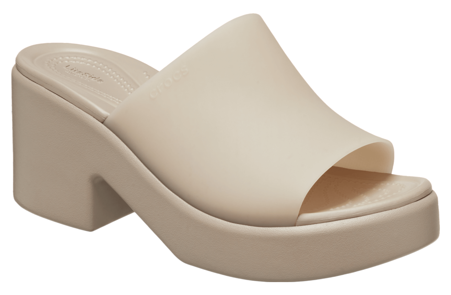 Crocs Brooklyn Frosted Slide Heel WMNS Taupe