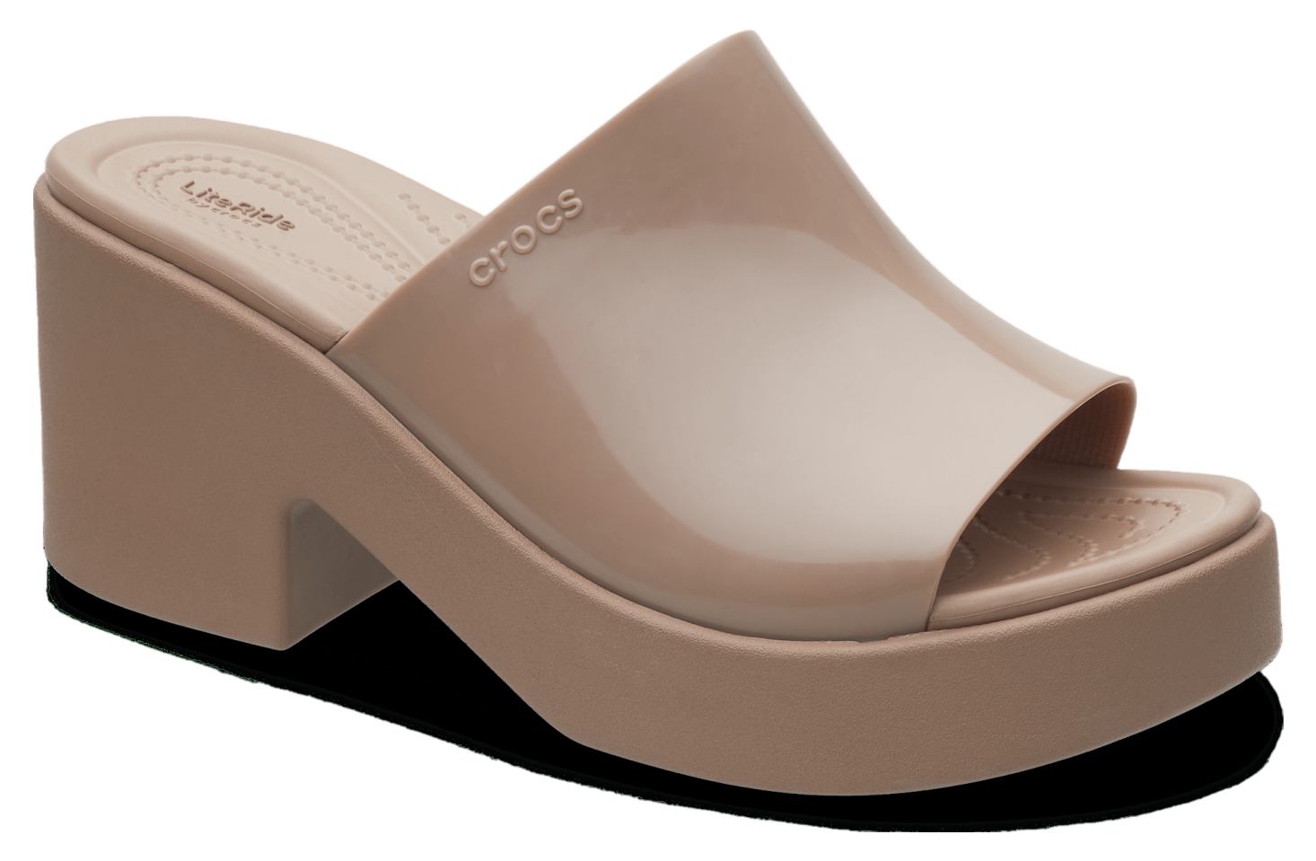 Crocs Brooklyn High Shine Heel WMNS Latte