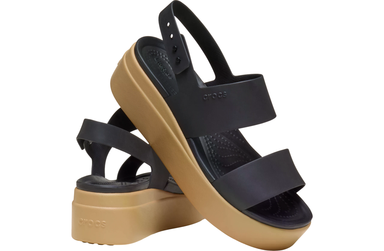 Crocs Brooklyn Low Wedge WMNS Black / Cashew