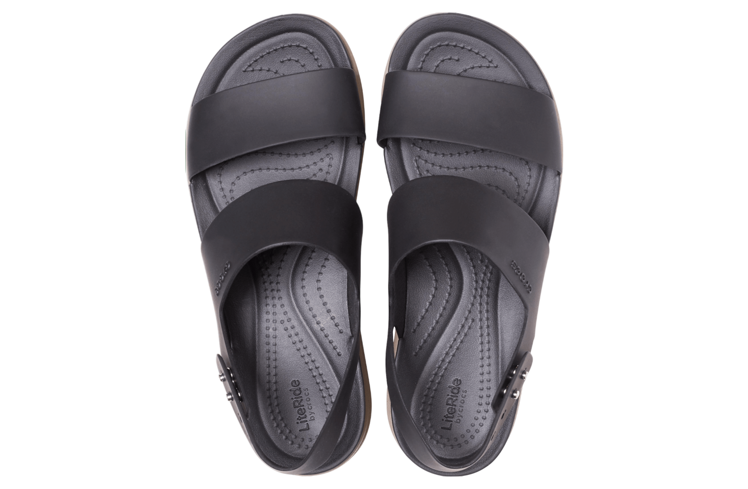 Crocs Brooklyn Low Wedge WMNS Black / Mushroom