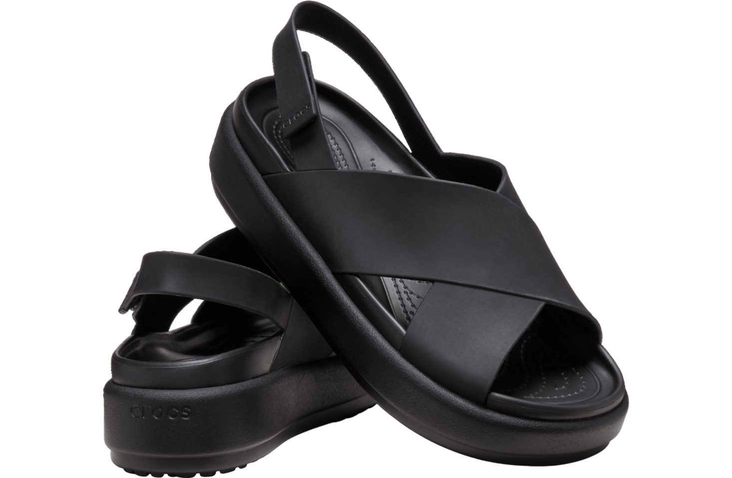 Crocs Brooklyn Luxe Cross Strap WMNS Black