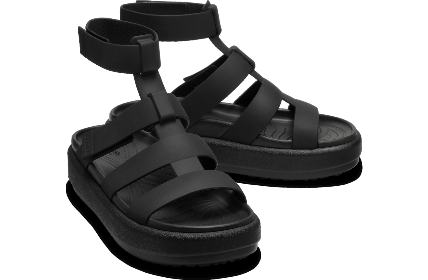 Crocs Brooklyn Luxe Gladiator WMNS Black