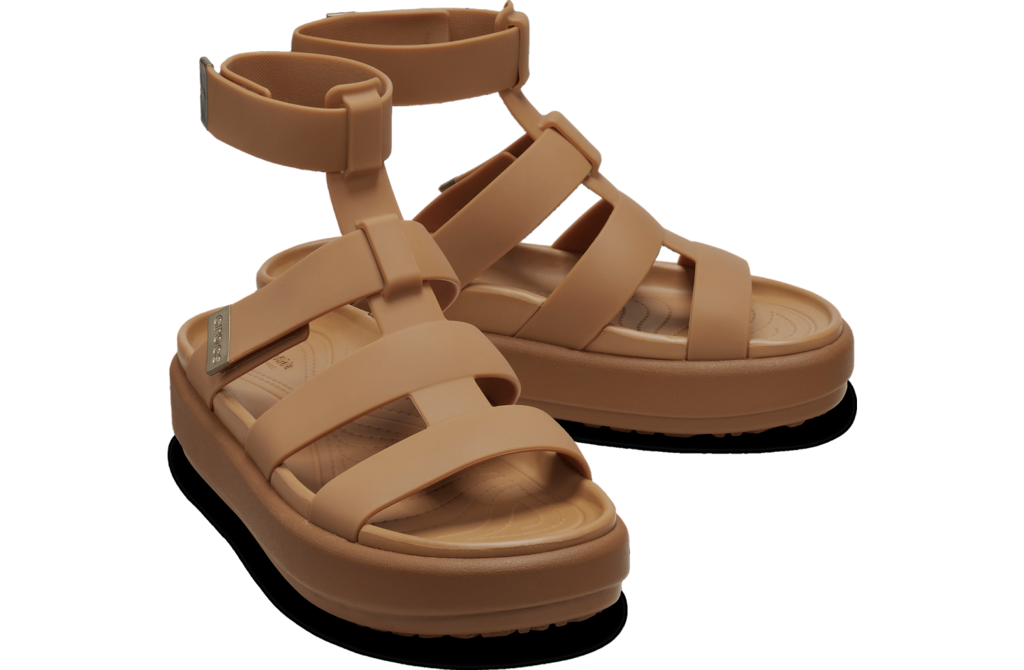 Crocs Brooklyn Luxe Gladiator WMNS Tan