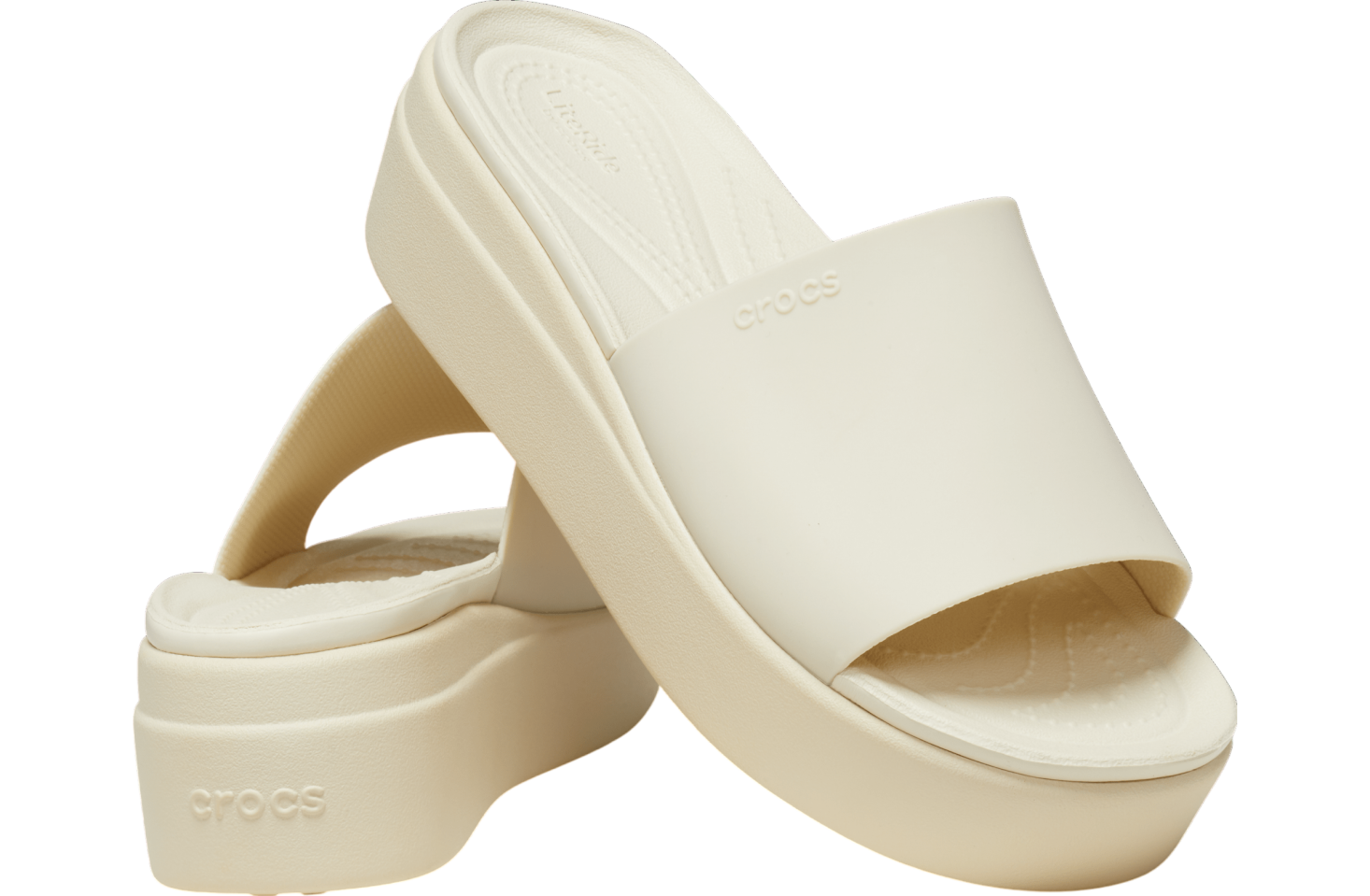 Crocs Brooklyn Slide WMNS Bone