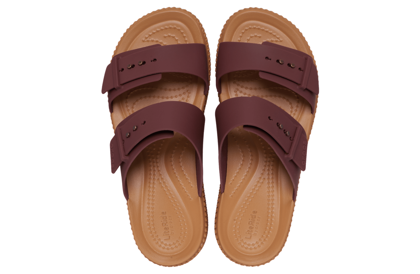 Crocs Brooklyn Woven Buckle WMNS Dark Clay