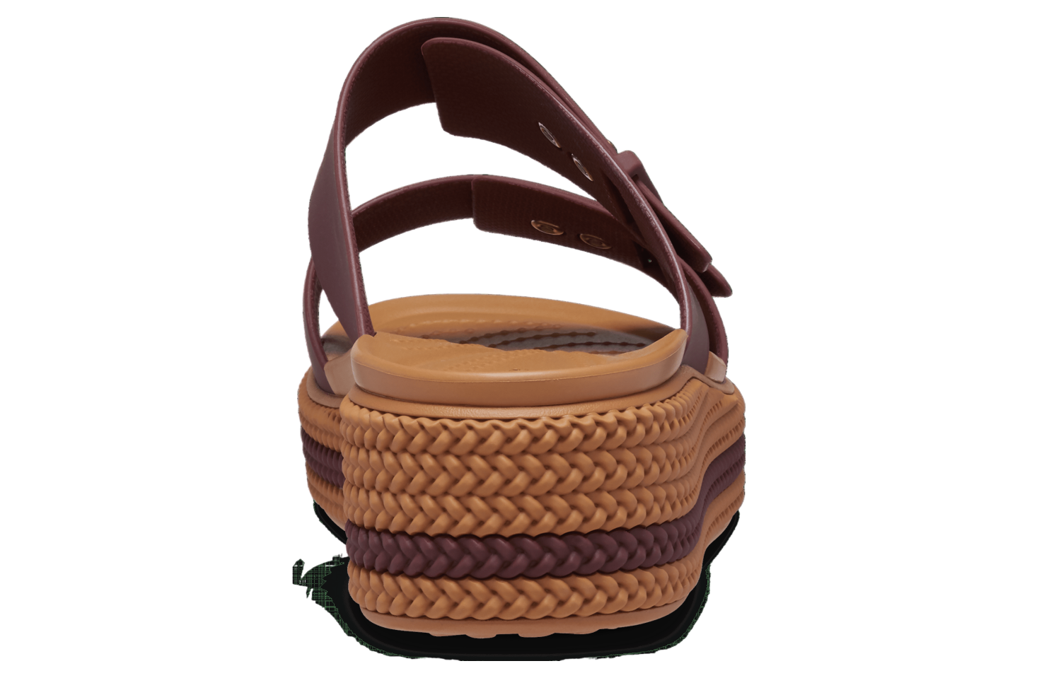 Crocs Brooklyn Woven Buckle WMNS Dark Clay