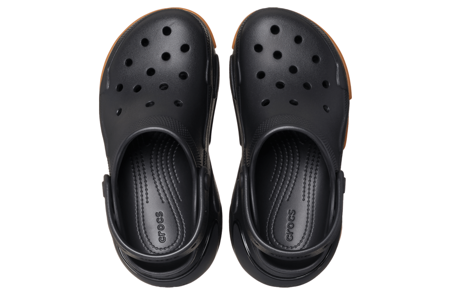 Crocs Bubble Crush Clog Black / Gum