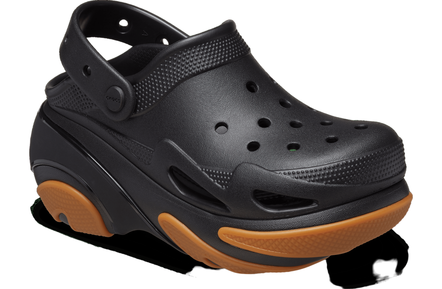 Crocs Bubble Crush Clog Black / Gum