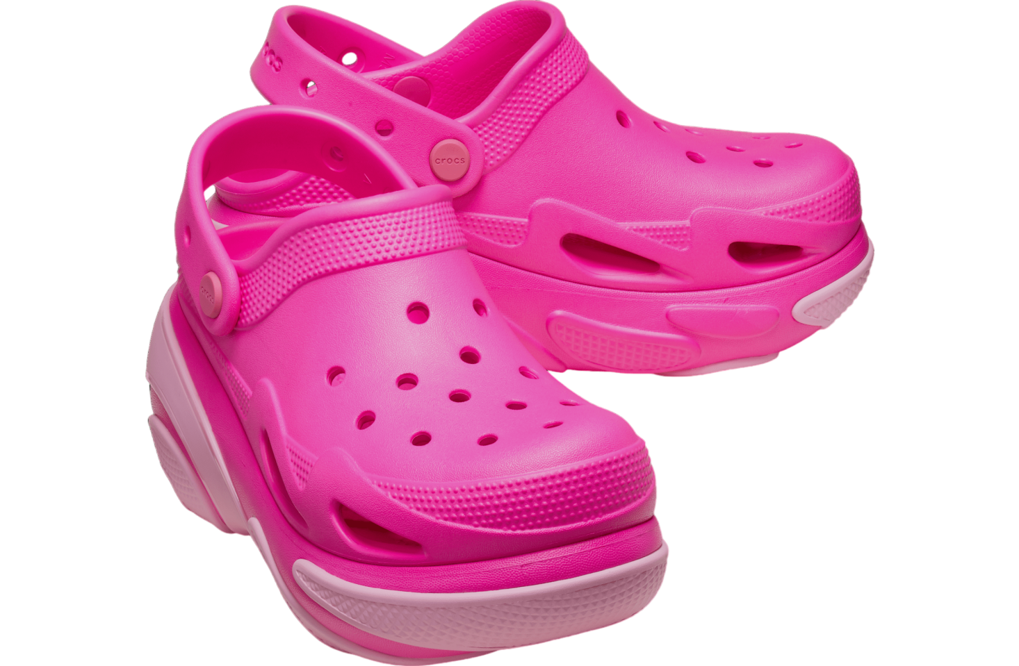 Crocs Bubble Crush Clog Pink Crush